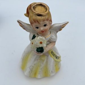 Vintage birthday November figurine Japan